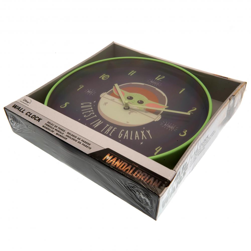 (image for) Star Wars: The Mandalorian Wall Clock Cutest