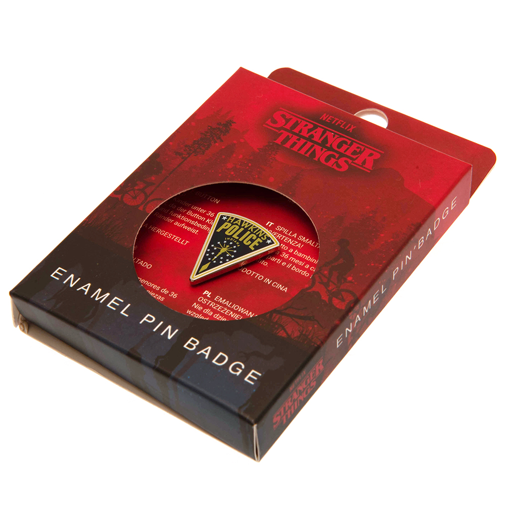 (image for) Stranger Things Hawkins Police Pin Badge