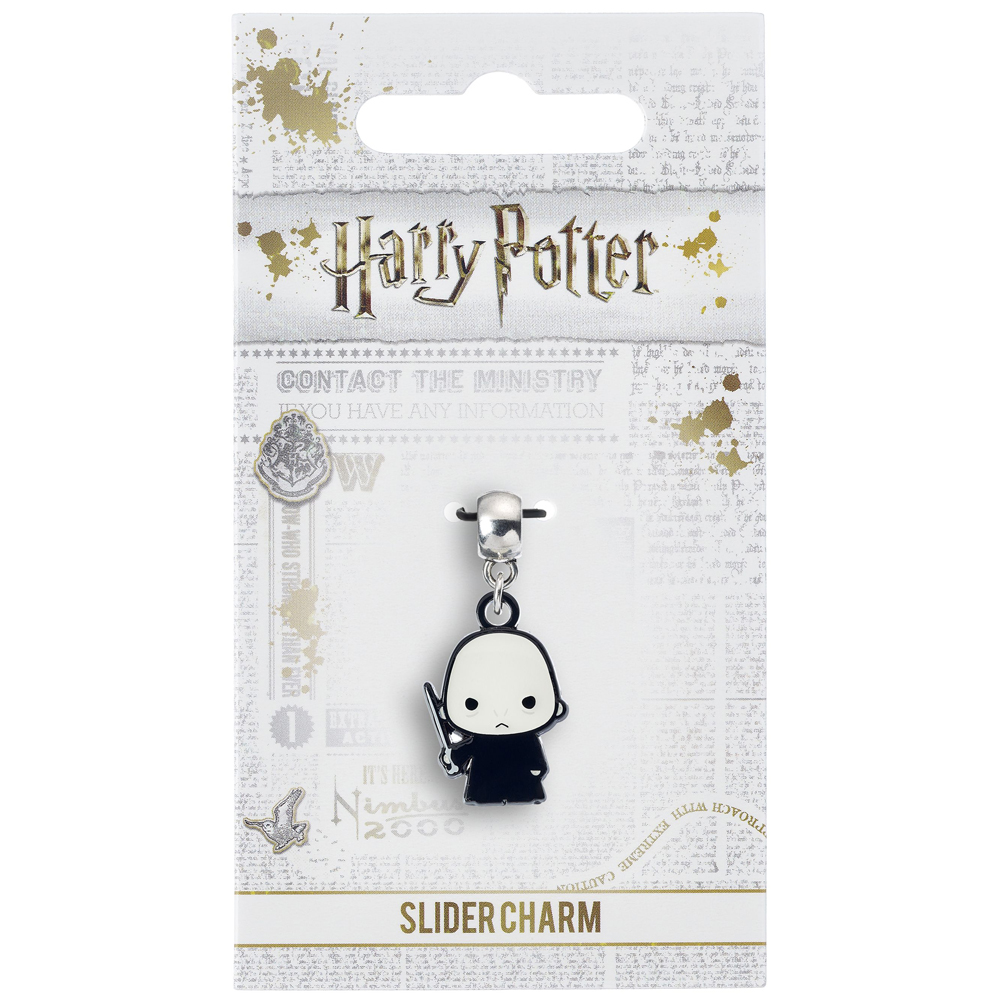 (image for) Harry Potter Silver Plated Chibi Voldemort Charm