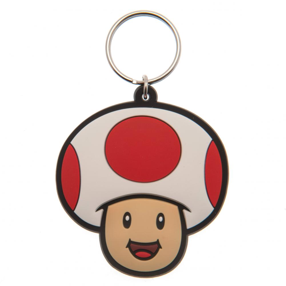 (image for) Super Mario Toad PVC Keyring