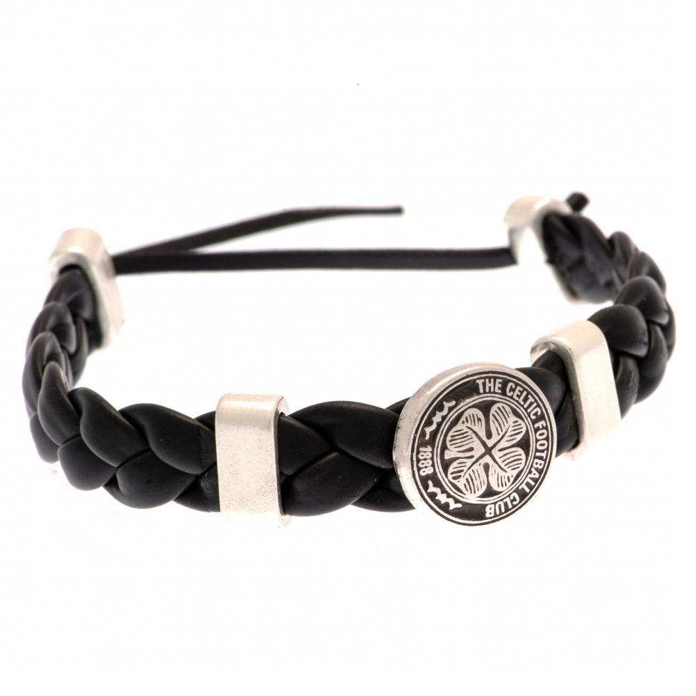 (image for) Celtic FC PU Slider Bracelet