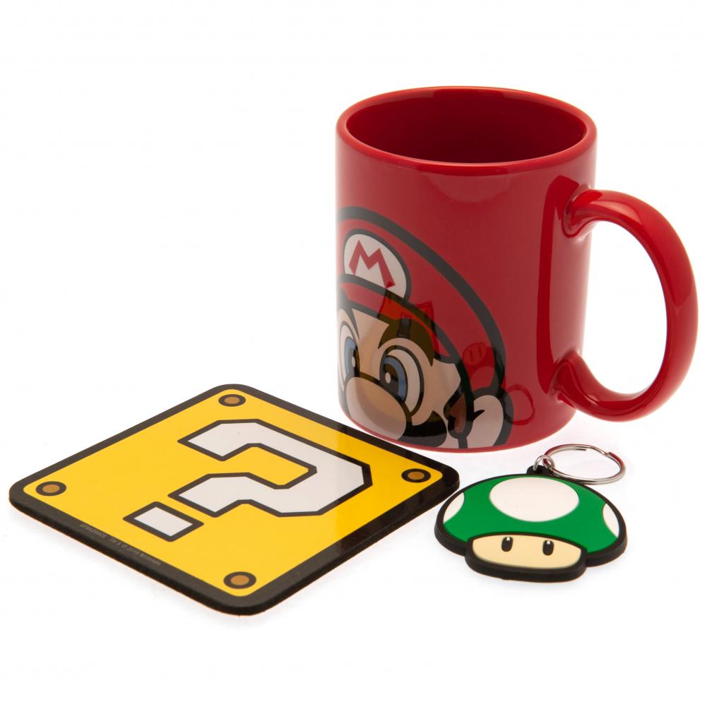 (image for) Super Mario Mug & Coaster Set Mario