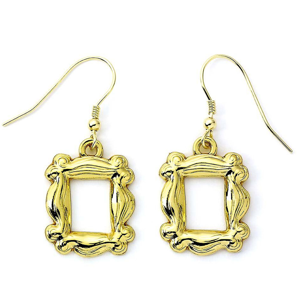 (image for) Friends Gold Plated Frame Hook Earrings