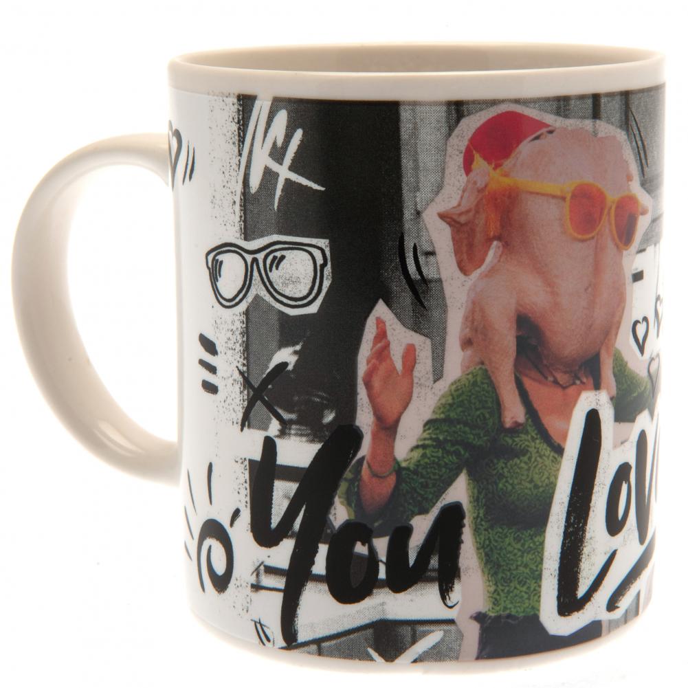 (image for) Friends Heat Changing Mug You Love Me