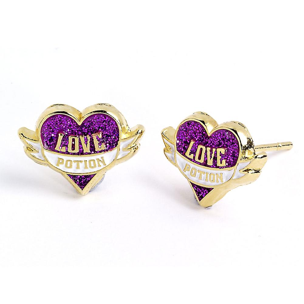 (image for) Harry Potter Gold Plated Love Potion Stud Earrings