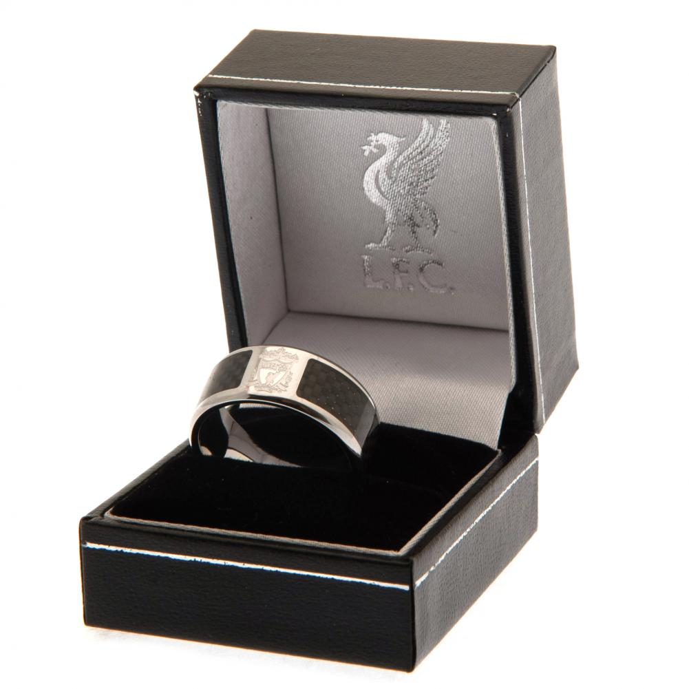 (image for) Liverpool FC Carbon Fibre Ring Large