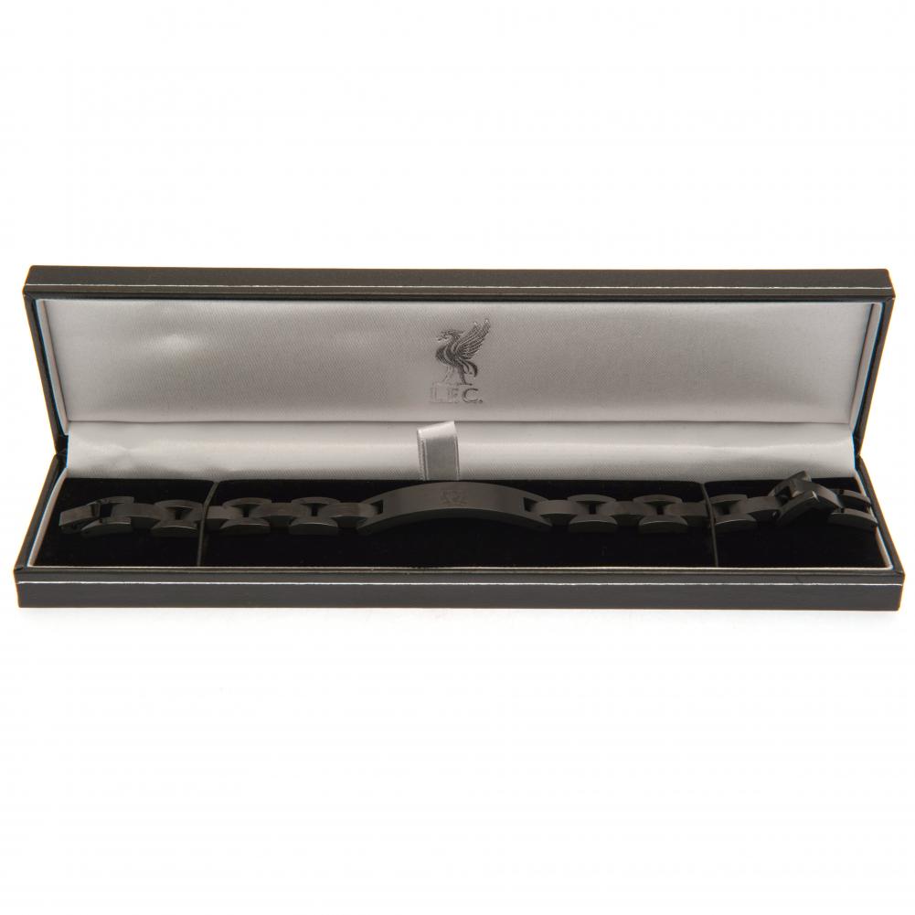 (image for) Liverpool FC Black IP Bracelet