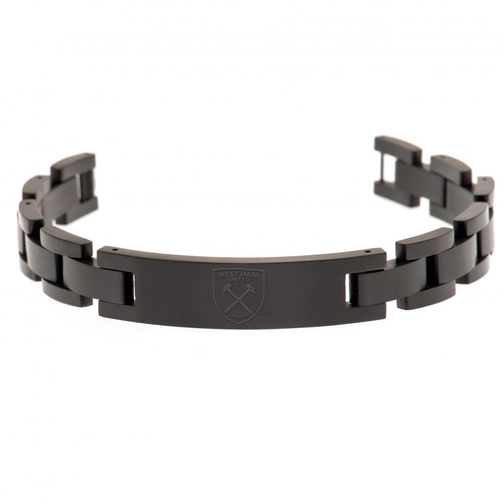 (image for) West Ham United FC Black IP Bracelet