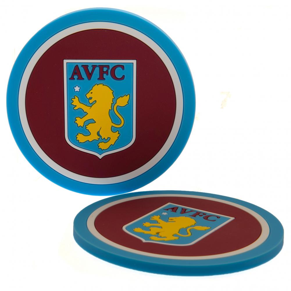 (image for) Aston Villa FC 2pk Coaster Set