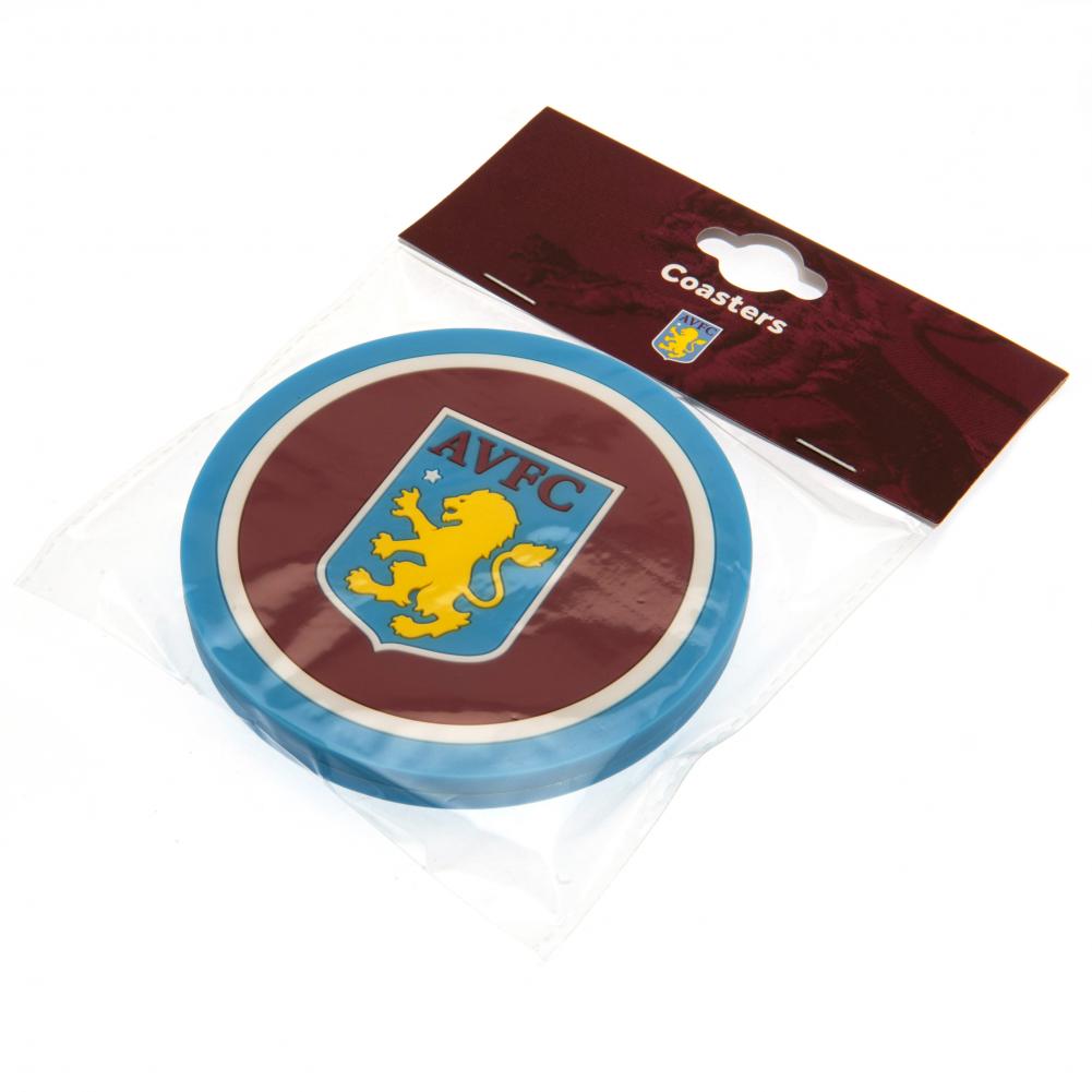 (image for) Aston Villa FC 2pk Coaster Set