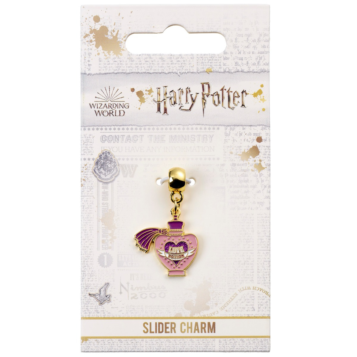 (image for) Harry Potter Gold Plated Love Potion Charm