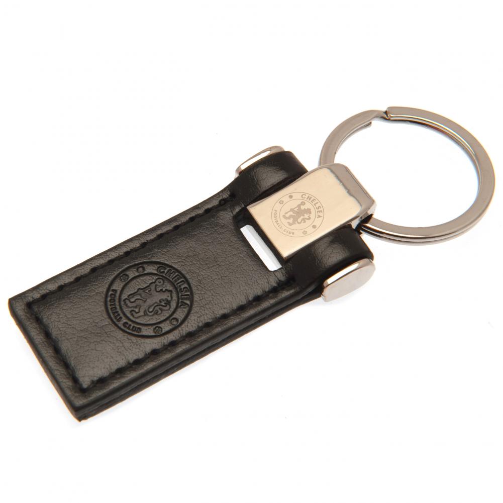(image for) Chelsea FC Leather Key Fob