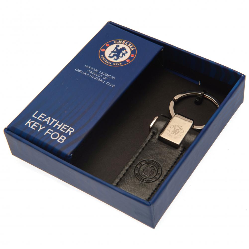 (image for) Chelsea FC Leather Key Fob