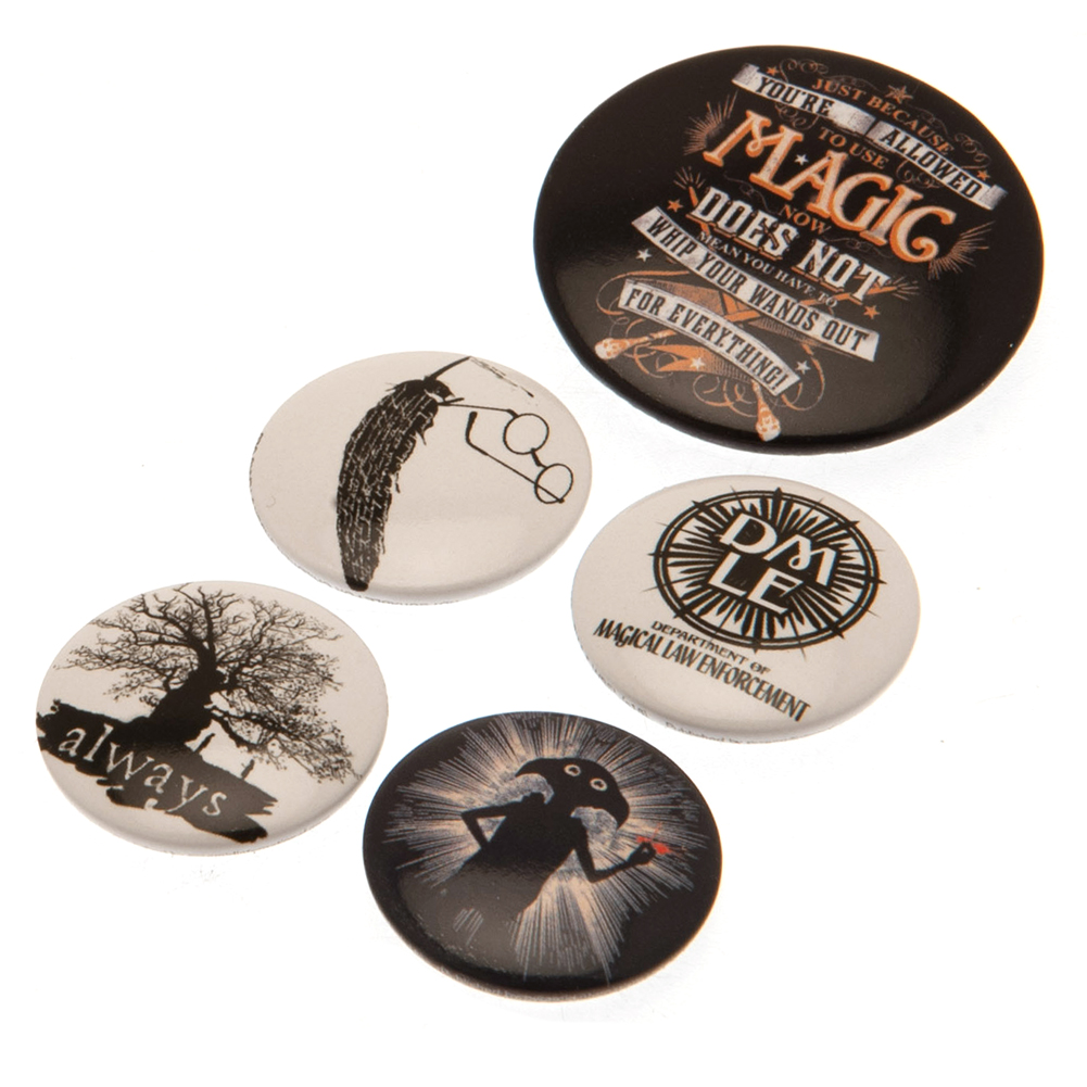 (image for) Harry Potter Magic Button Badge Set