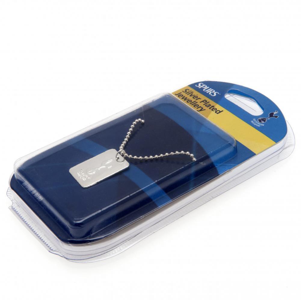 (image for) Tottenham Hotspur FC Silver Plated Dog Tag & Chain