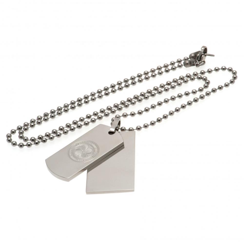 (image for) Celtic FC Double Dog Tag & Chain