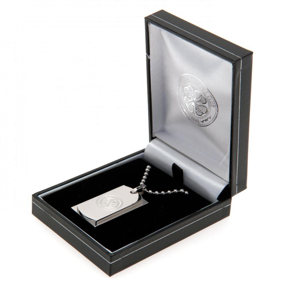 (image for) Celtic FC Double Dog Tag & Chain