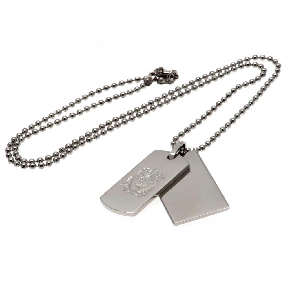(image for) Liverpool FC Double Dog Tag & Chain