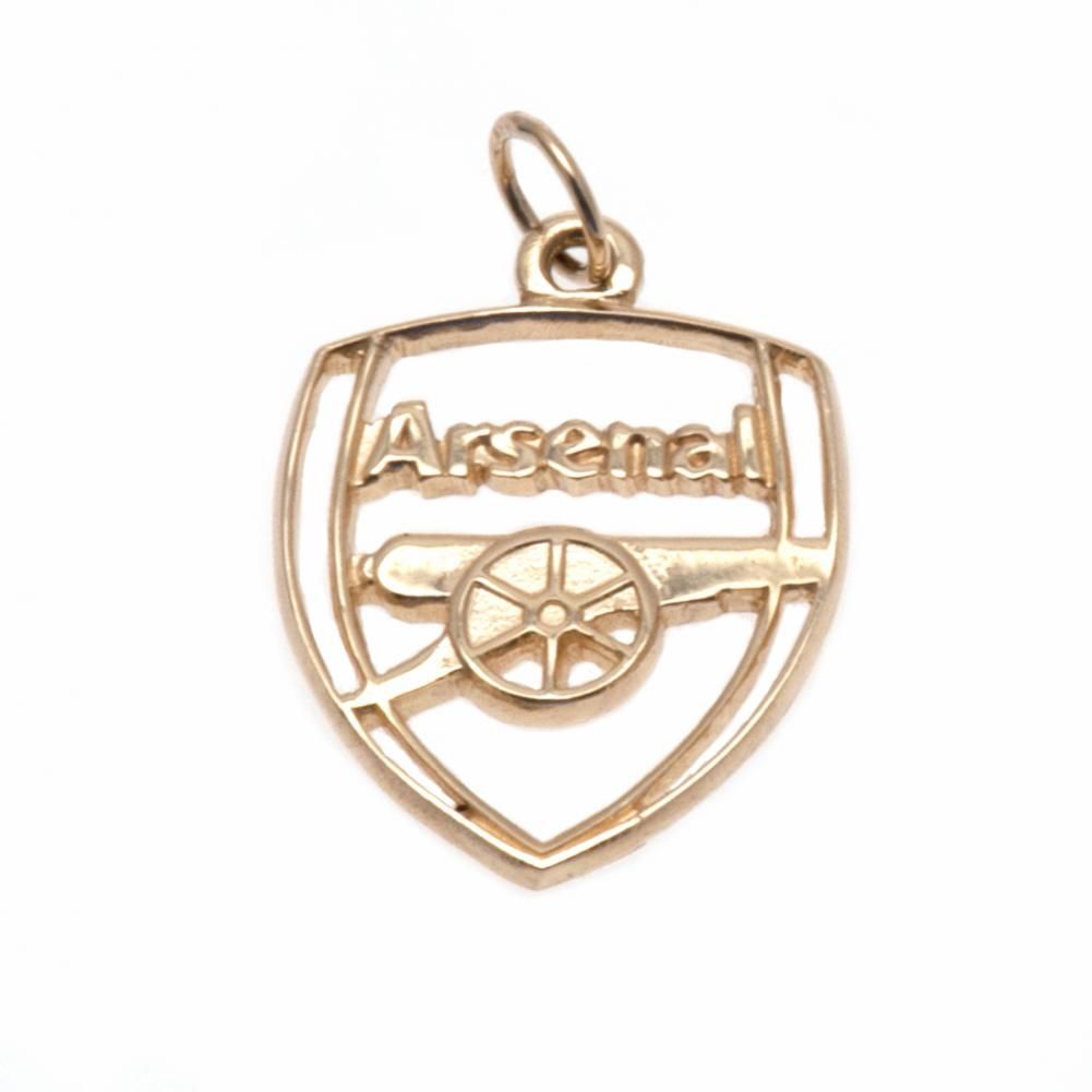 (image for) Arsenal FC 9ct Gold Pendant Crest