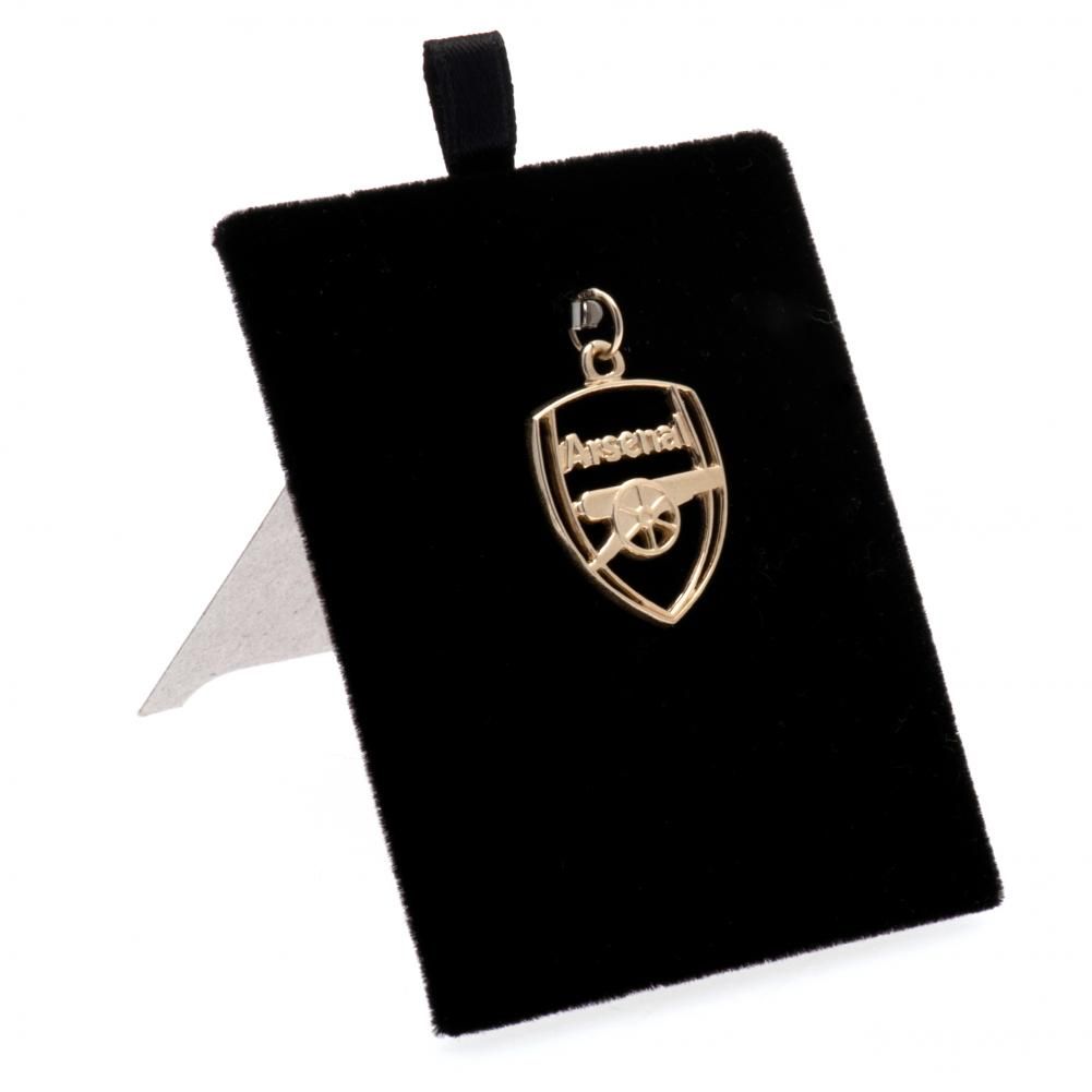 (image for) Arsenal FC 9ct Gold Pendant Crest