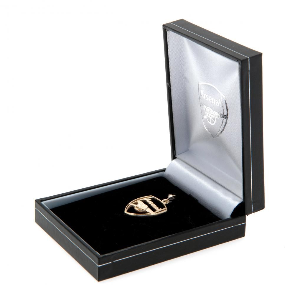 (image for) Arsenal FC 9ct Gold Pendant Crest