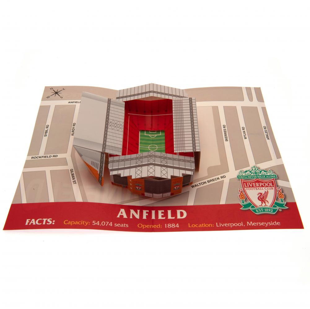 (image for) Liverpool FC Pop-Up Birthday Card
