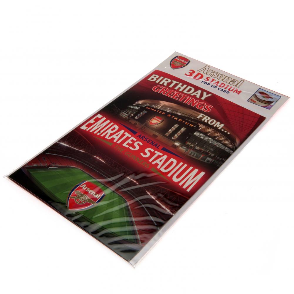 (image for) Arsenal FC Pop-Up Birthday Card