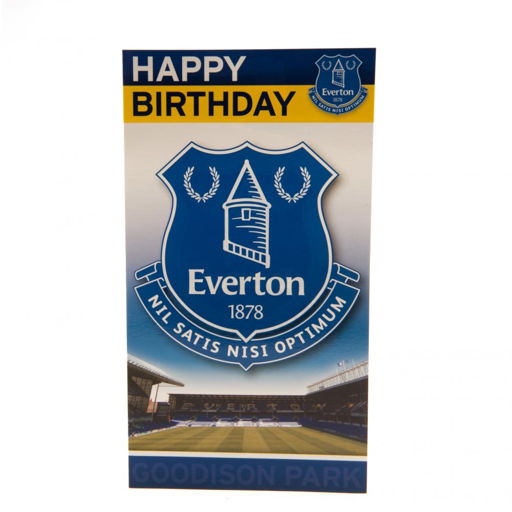(image for) Everton FC Stadium Birthday Card