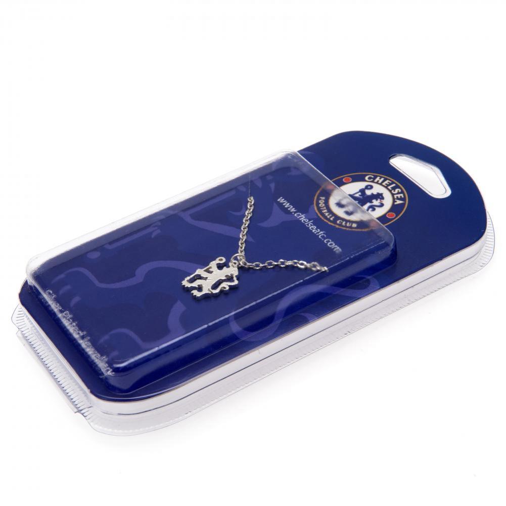 (image for) Chelsea FC Silver Plated Pendant & Chain LN