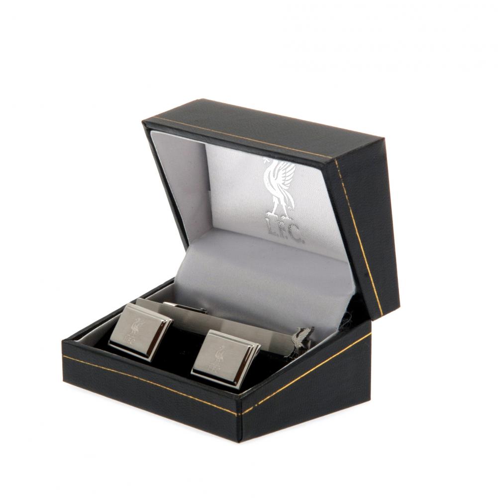 (image for) Liverpool FC Tie Slide & Cufflink Set