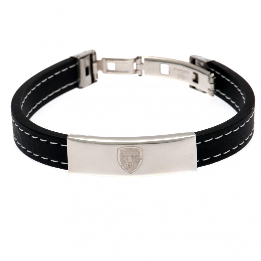 (image for) Arsenal FC Stitched Silicone Bracelet