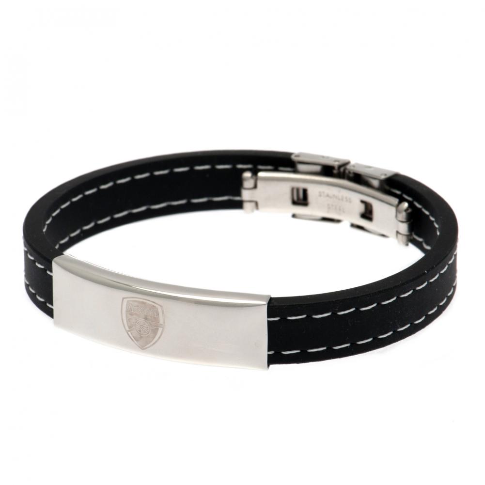 (image for) Arsenal FC Stitched Silicone Bracelet