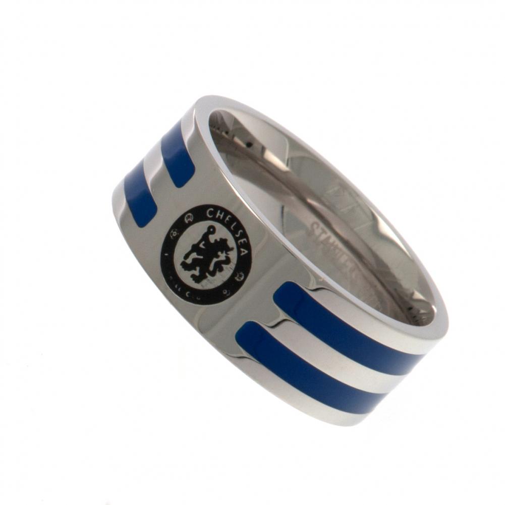 (image for) Chelsea FC Colour Stripe Ring Medium