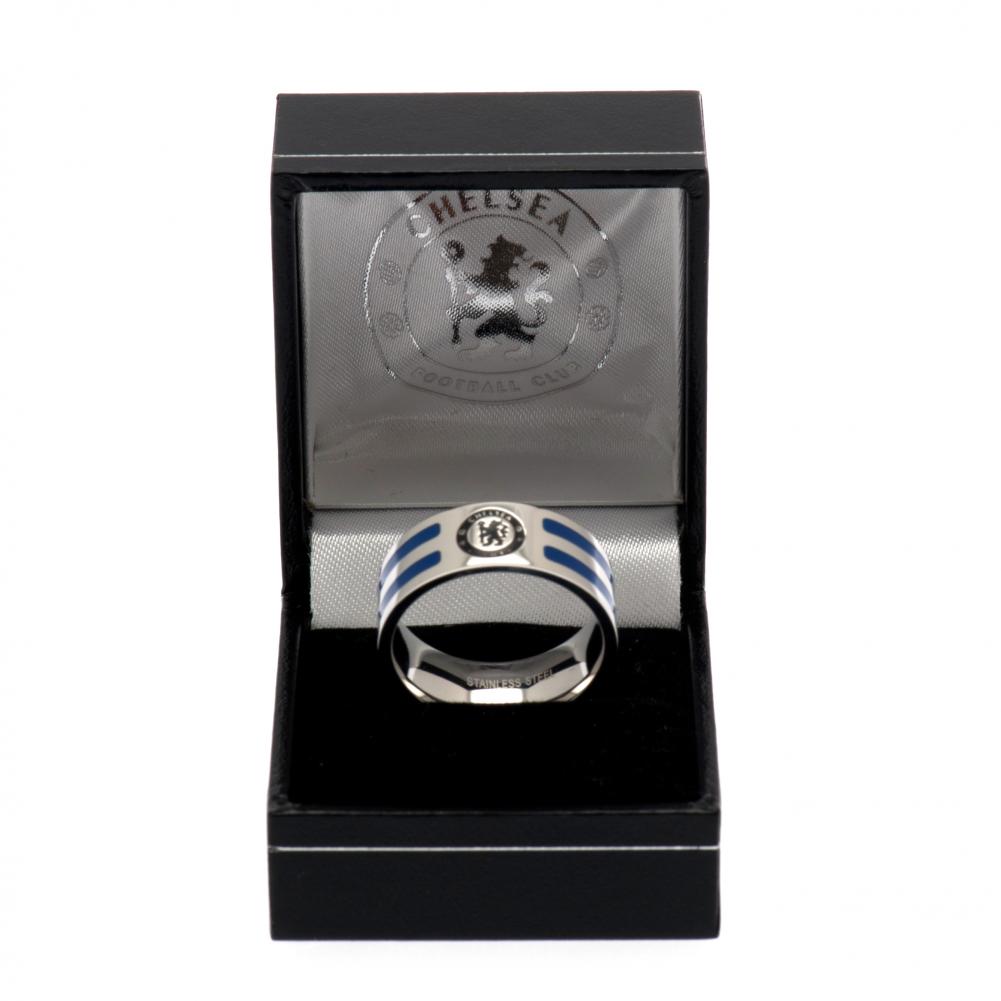 (image for) Chelsea FC Colour Stripe Ring Medium