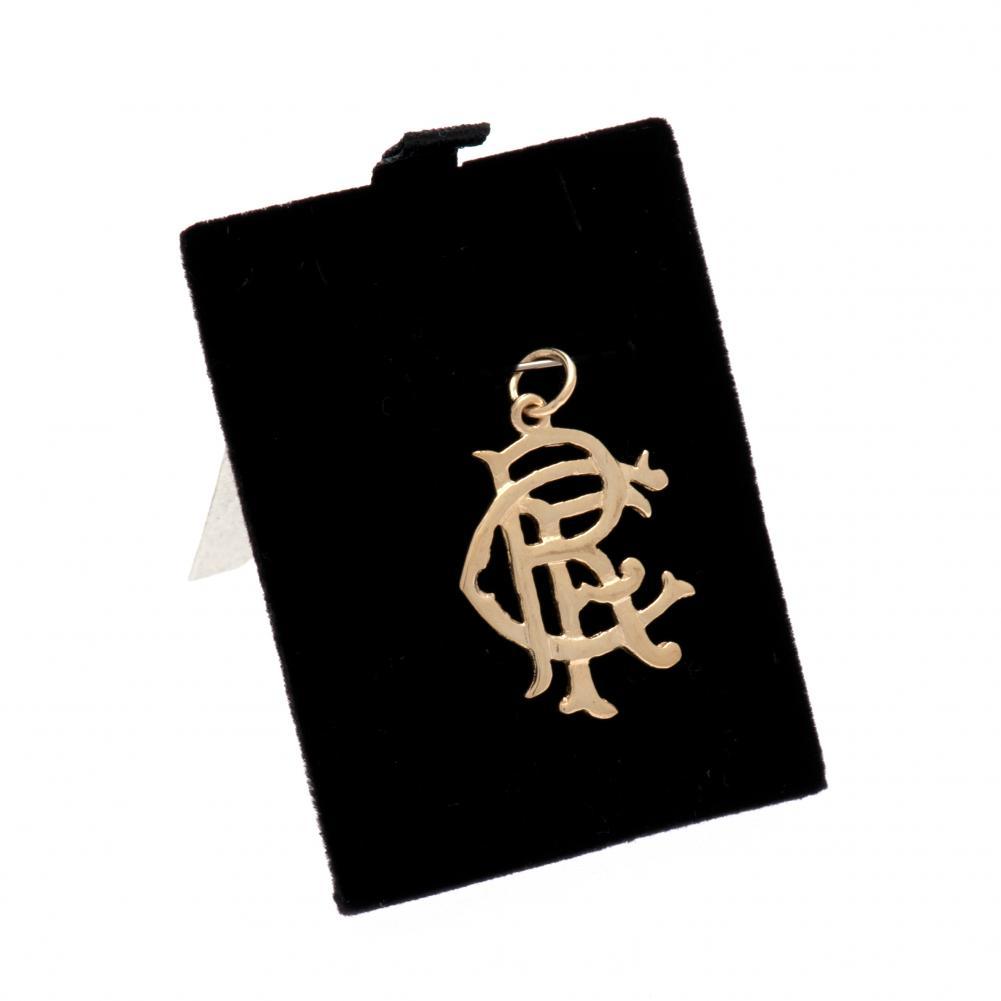 (image for) Rangers FC 9ct Gold Pendant Large
