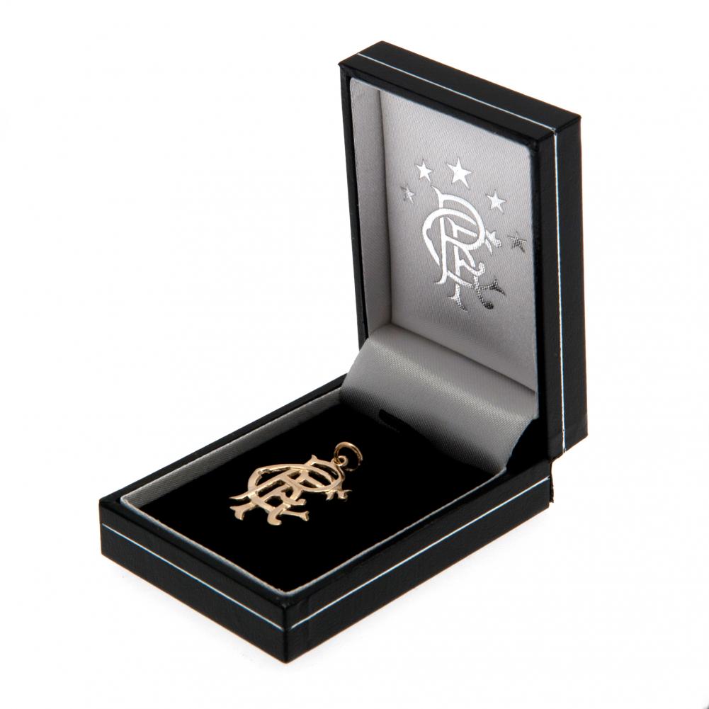 (image for) Rangers FC 9ct Gold Pendant Large