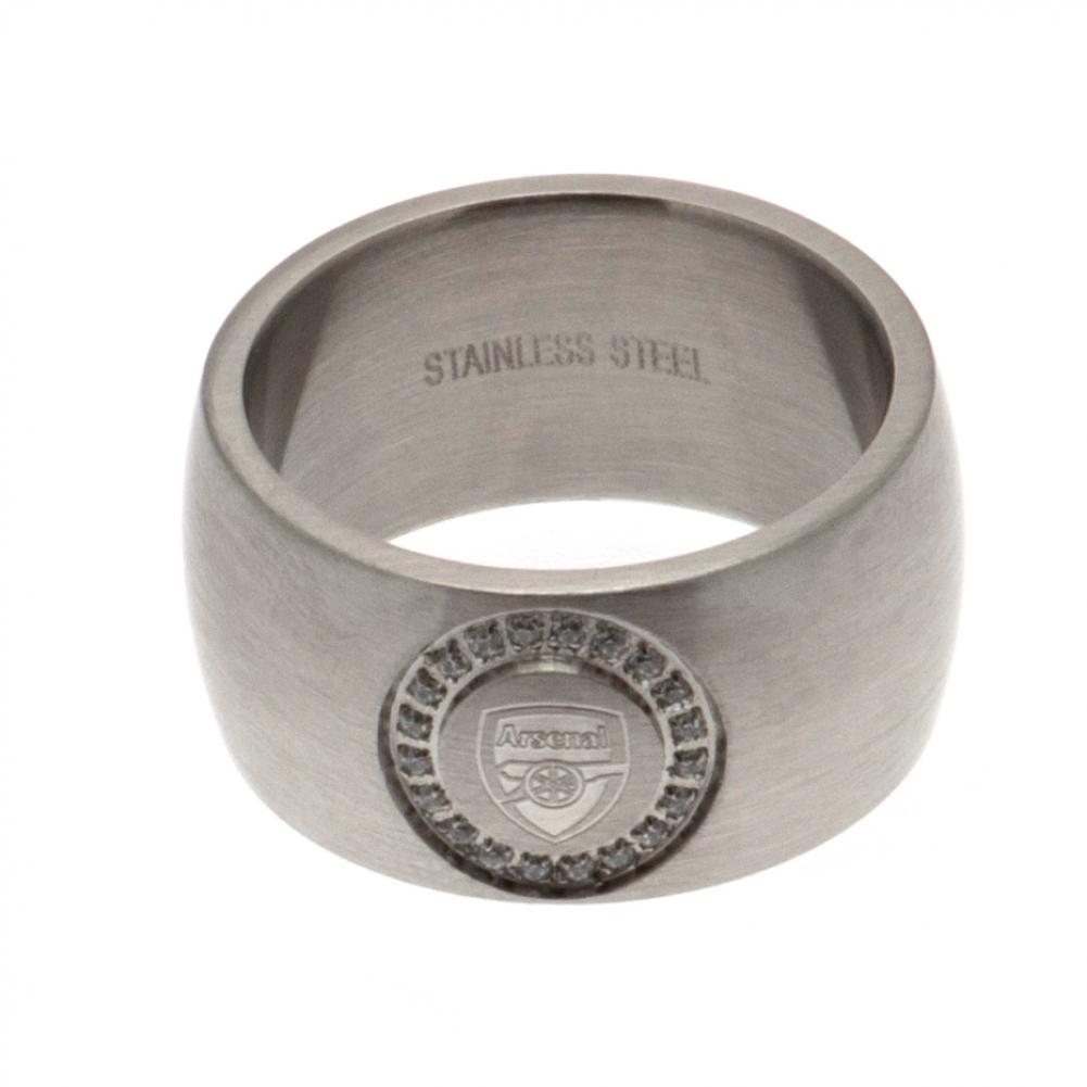 (image for) Arsenal FC Stone Set Ring Medium
