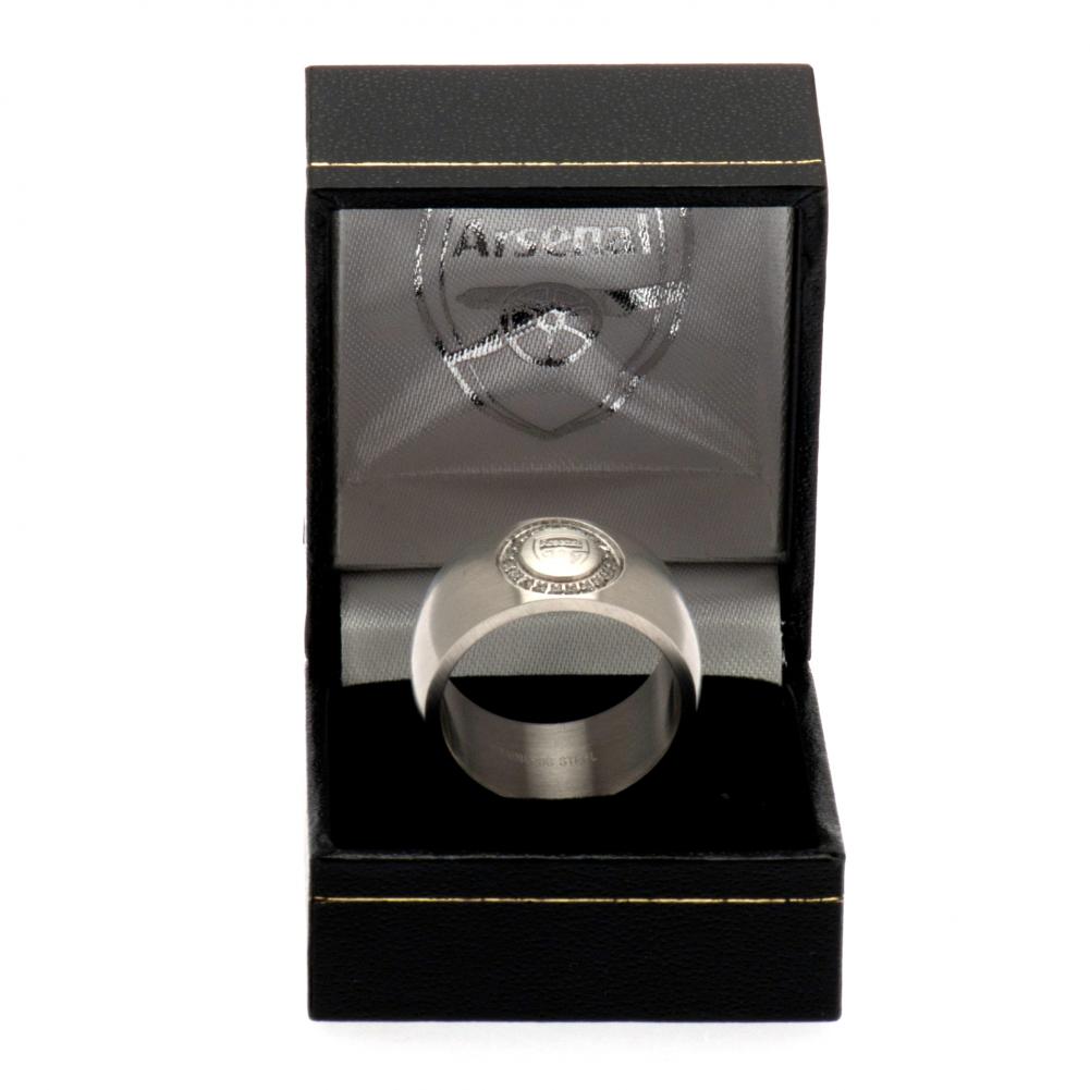 (image for) Arsenal FC Stone Set Ring Medium