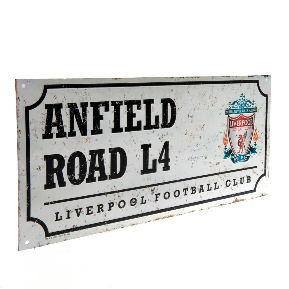 (image for) Liverpool FC Retro Street Sign