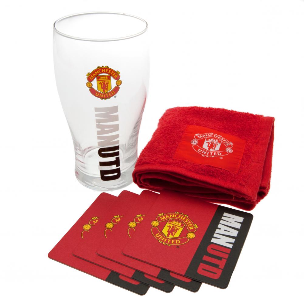 (image for) Manchester United FC Wordmark Mini Bar Set