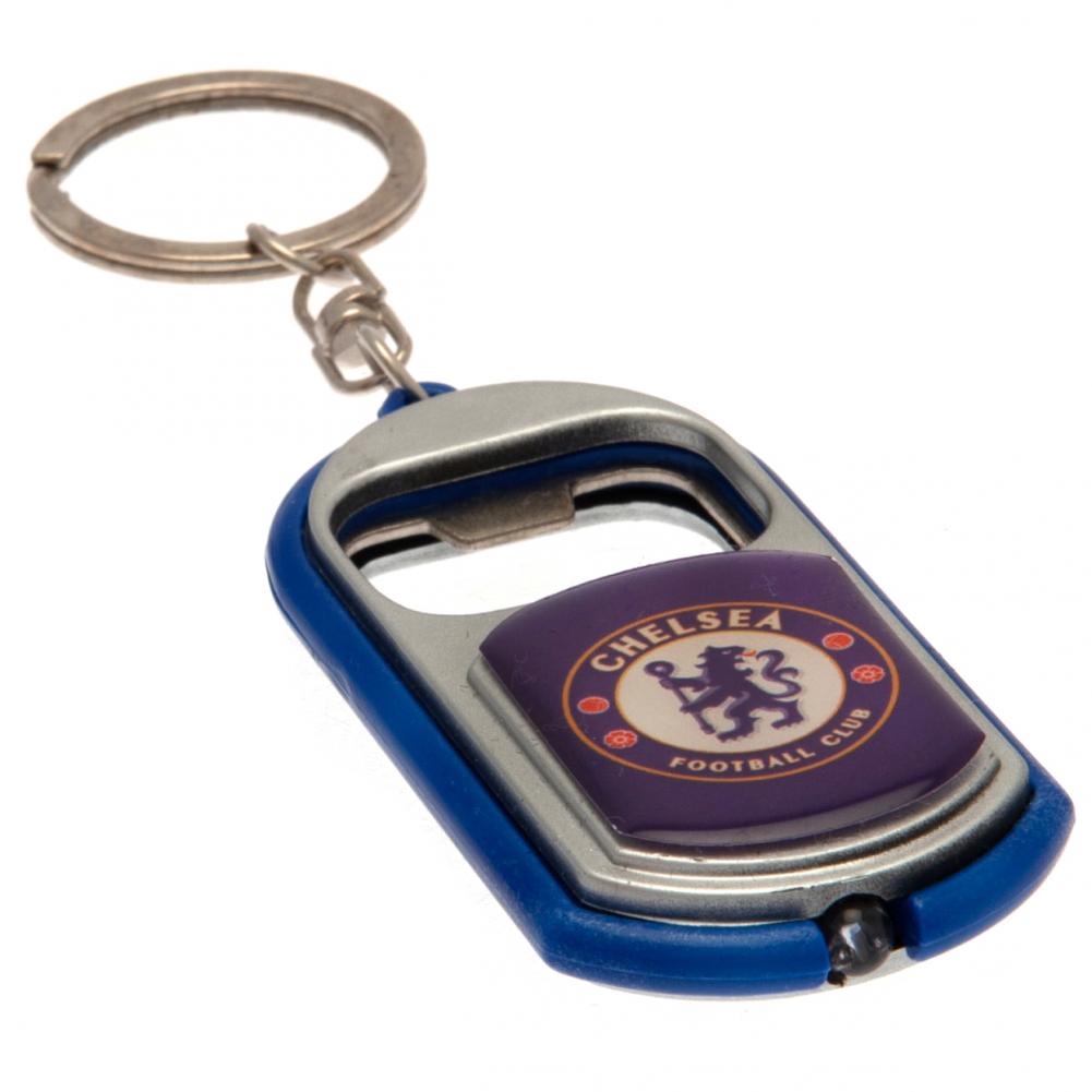 (image for) Chelsea FC Keyring Torch Bottle Opener
