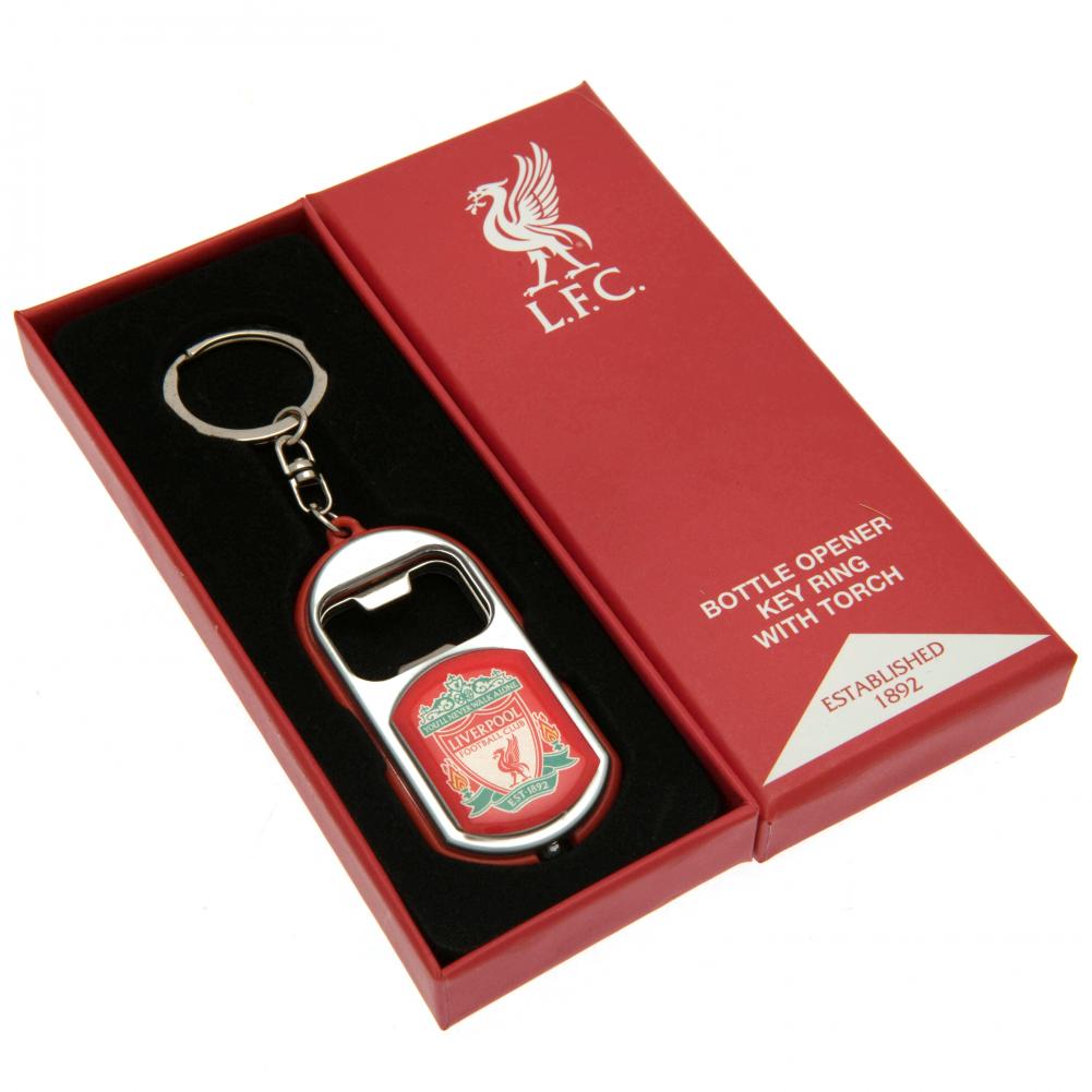 (image for) Liverpool FC Keyring Torch Bottle Opener