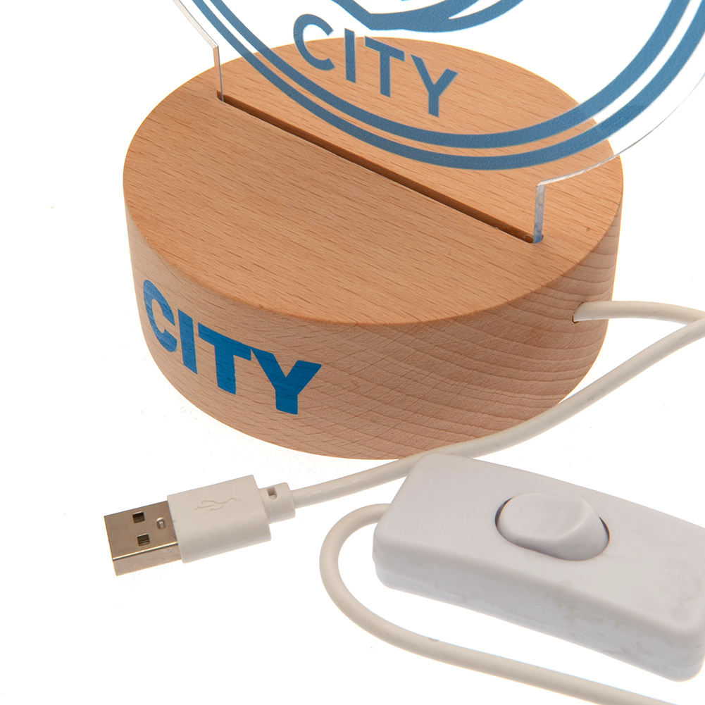 (image for) Manchester City FC LED Crest Light