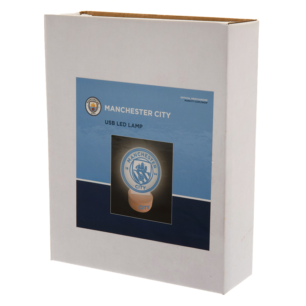 (image for) Manchester City FC LED Crest Light