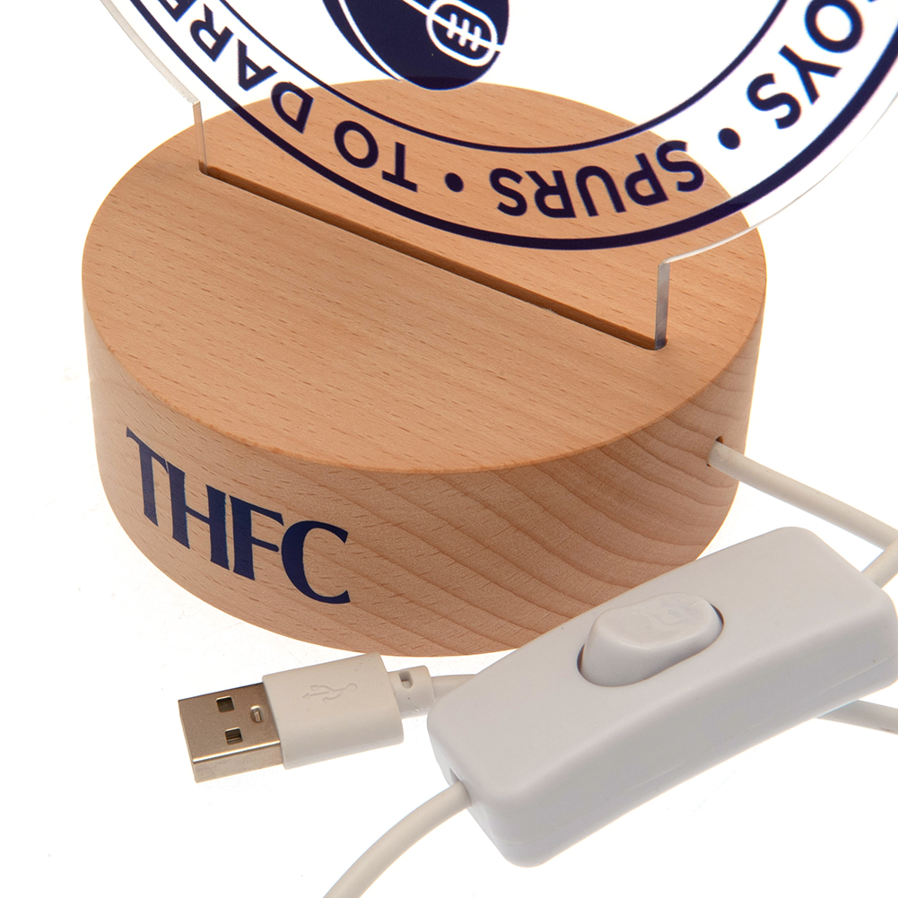 (image for) Tottenham Hotspur FC LED Crest Light