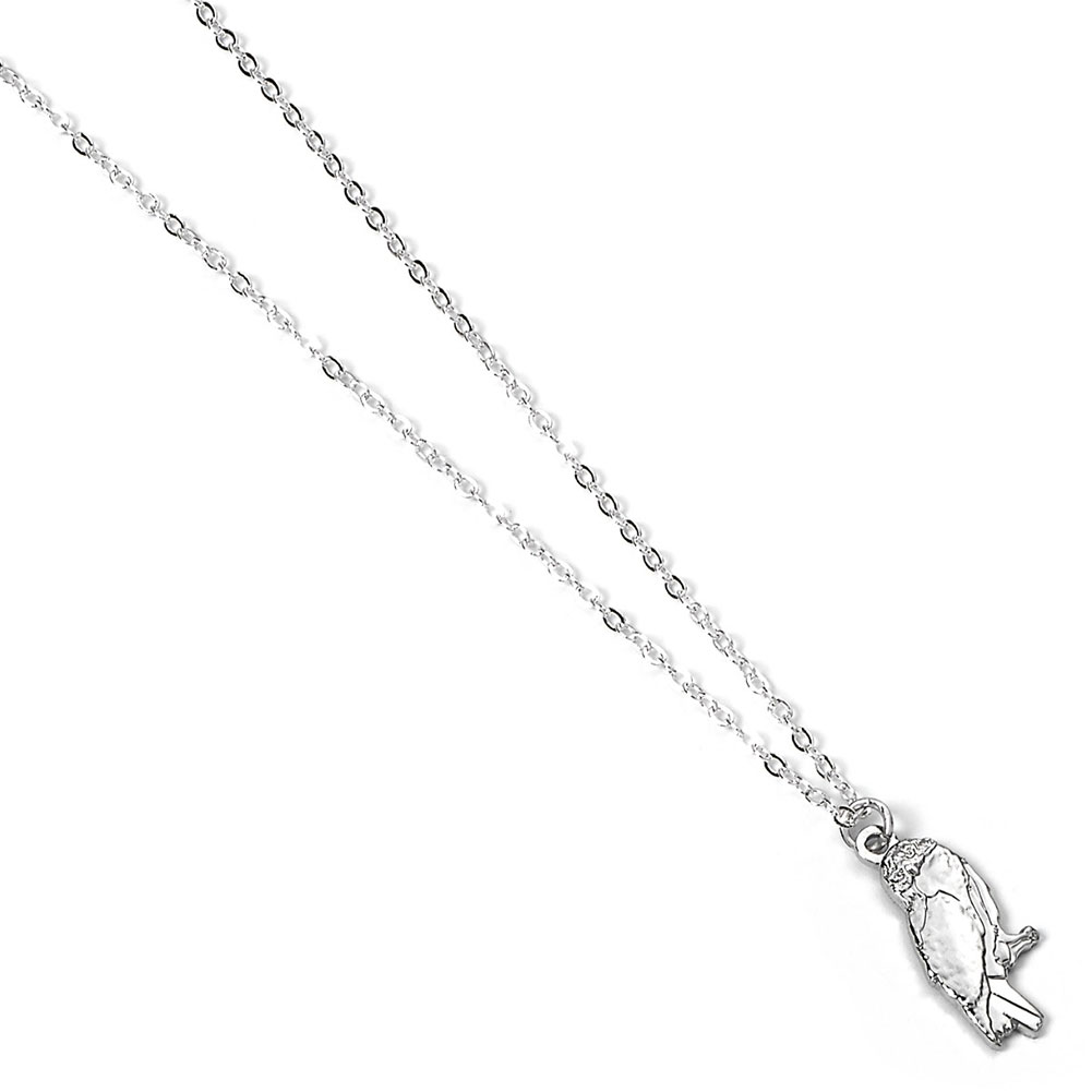 (image for) Harry Potter Silver Plated Hedwig Owl Necklace