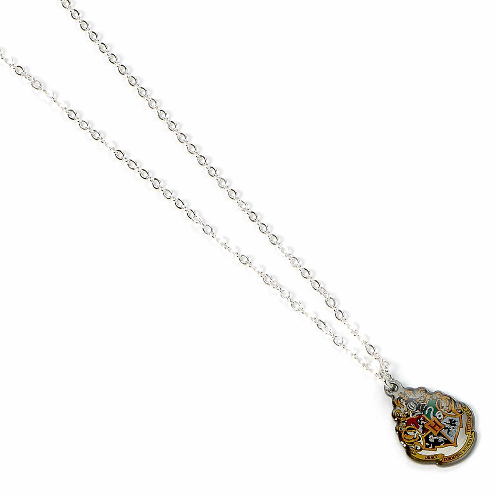 (image for) Harry Potter Silver Plated Hogwarts Necklace