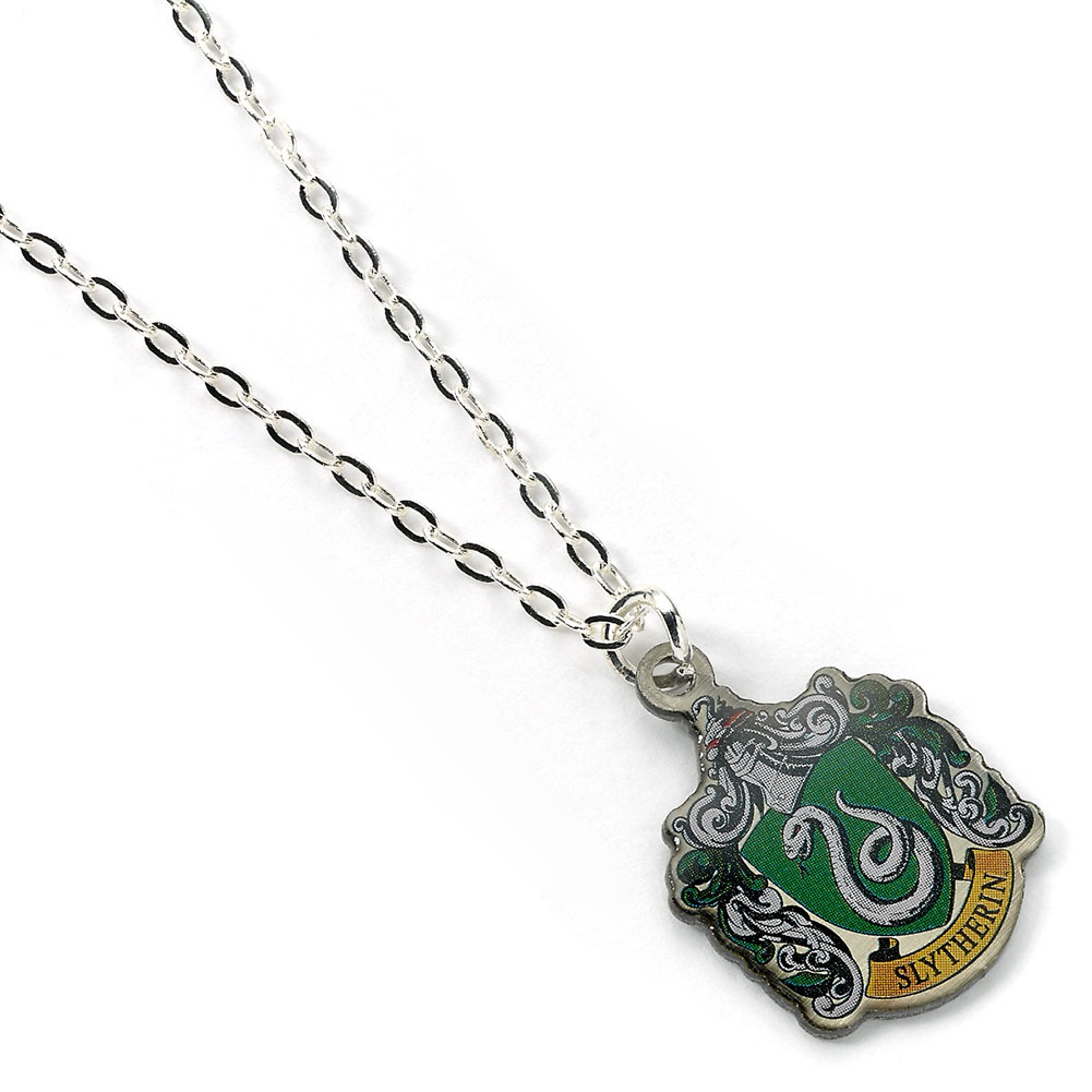 (image for) Harry Potter Silver Plated Slytherin Necklace