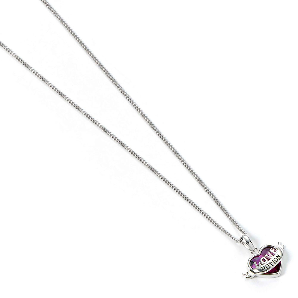 (image for) Harry Potter Sterling Silver Love Potion Crystal Necklace