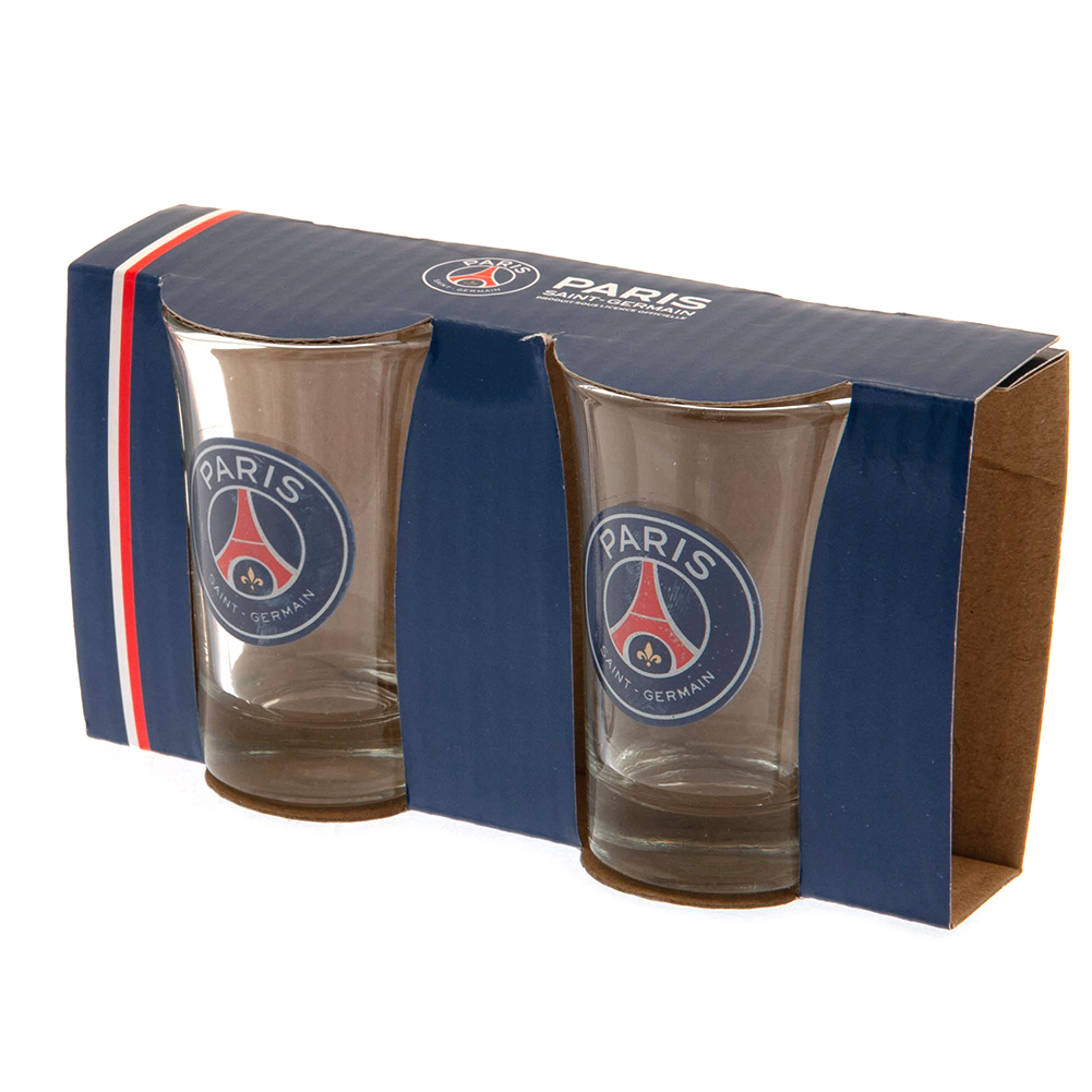 (image for) Paris Saint Germain FC 2pk Shot Glass Set